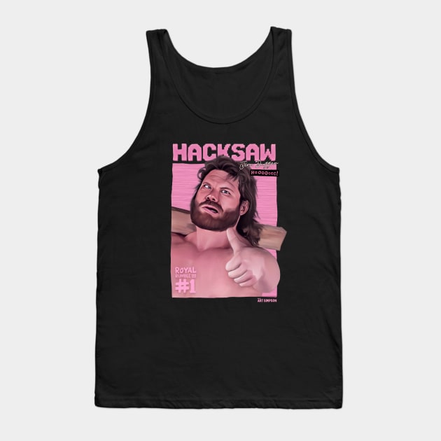 Hacksaw Jim Duggan Tank Top by Art Simpson